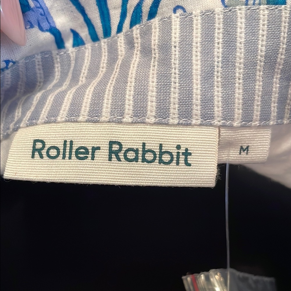 Roller Rabbit White and Blue cotton Shirt - Picture 3 of 12